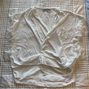 Zara white top